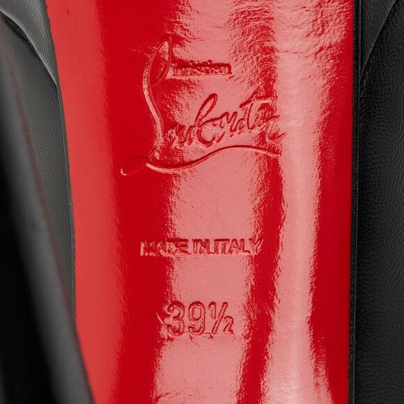 Christian Louboutin Leather Bianca 140 Pumps - Size 9.5 / 39.5 - Picture 7 of 7